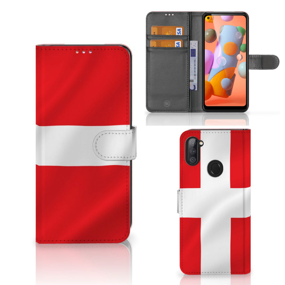 Samsung Galaxy M11 | A11 Bookstyle Case Denemarken