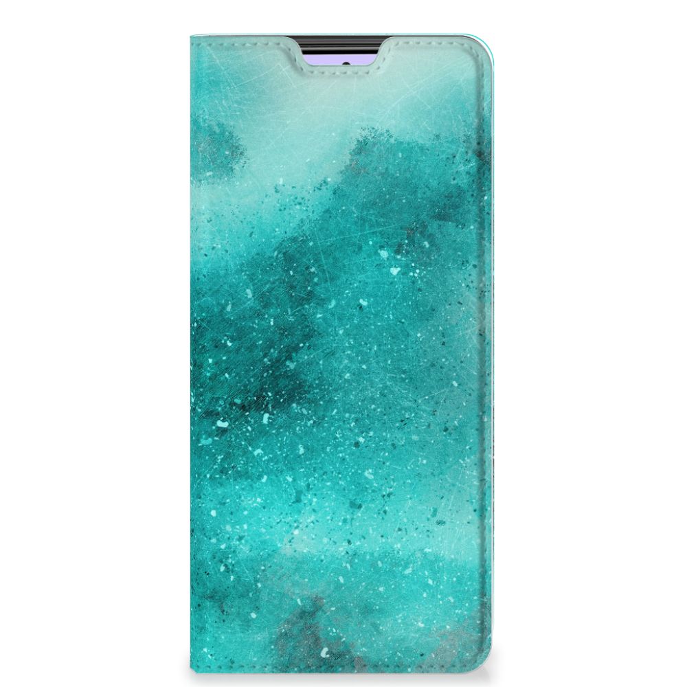 Bookcase Xiaomi Redmi Note 10 Pro Painting Blue - B2C Telecom