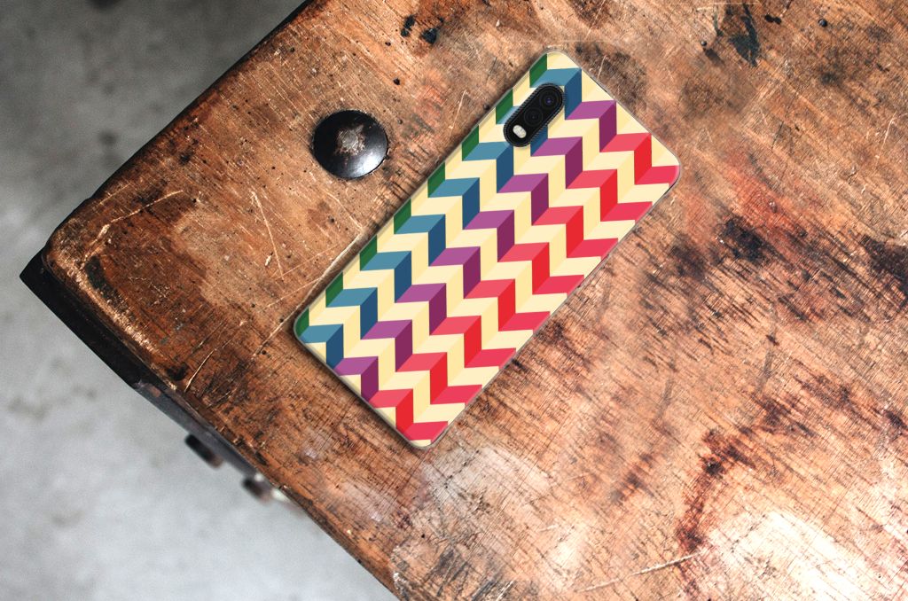 Samsung Xcover Pro TPU bumper Zigzag Multi Color B2C Telecom