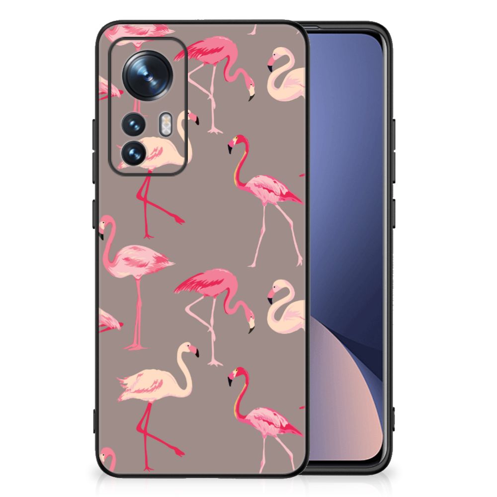 Xiaomi 12 | 12X Dierenprint Telefoonhoesje Flamingo B2C Telecom