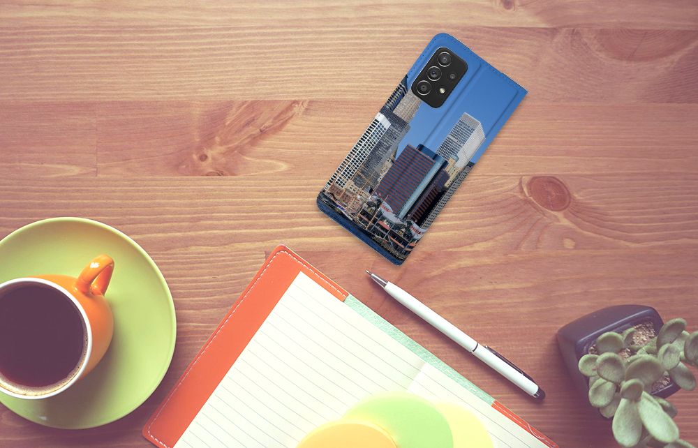 Samsung Galaxy A52 Book Cover Vrijheidsbeeld - B2C Telecom