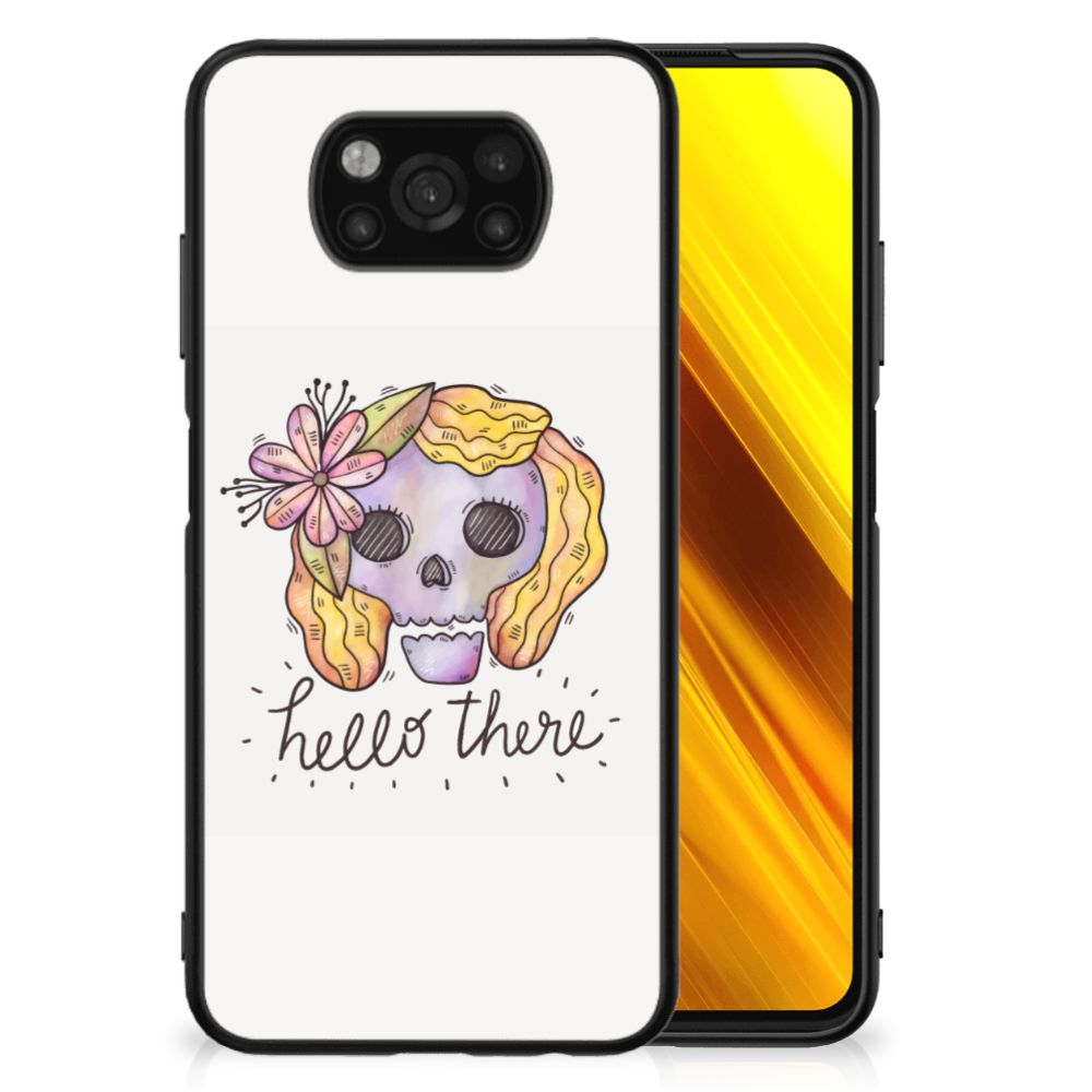 Telefoonhoesje Xiaomi Poco X3 | X3 Pro Boho Skull B2C Telecom