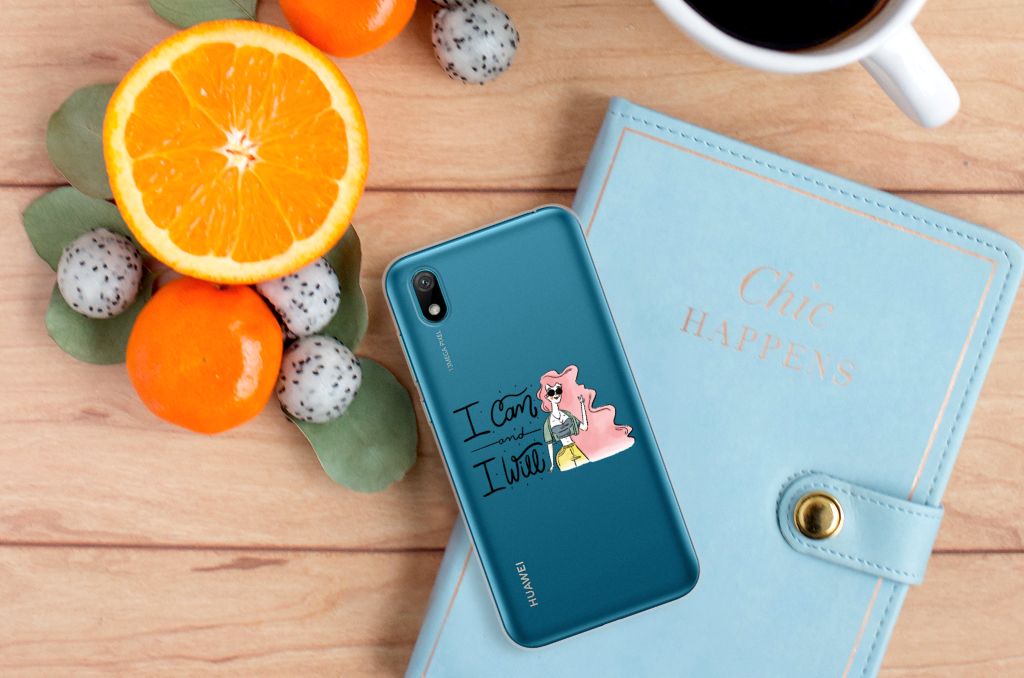 Huawei Y5 (2019) Telefoonhoesje met Naam i Can