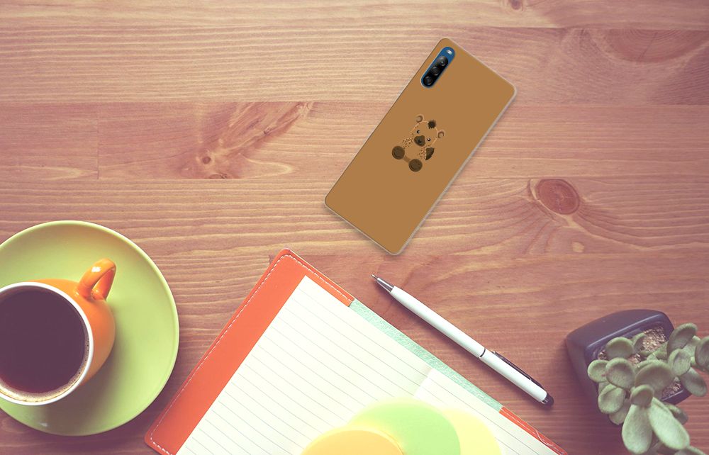 Sony Xperia L4 Telefoonhoesje met Naam Baby Hyena B2C Telecom