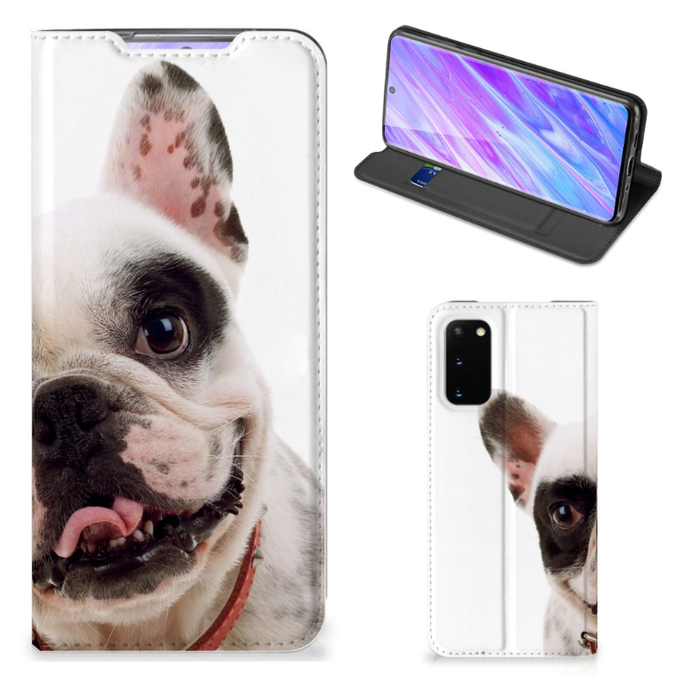 Samsung Galaxy S20 Hoesje maken Franse Bulldog - B2C Telecom