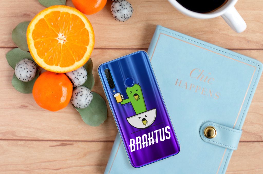 Honor 20 Lite Telefoonhoesje met Naam Braktus