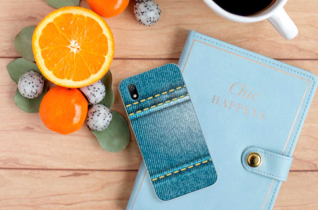 Huawei Y5 (2019) Silicone Back Cover Jeans