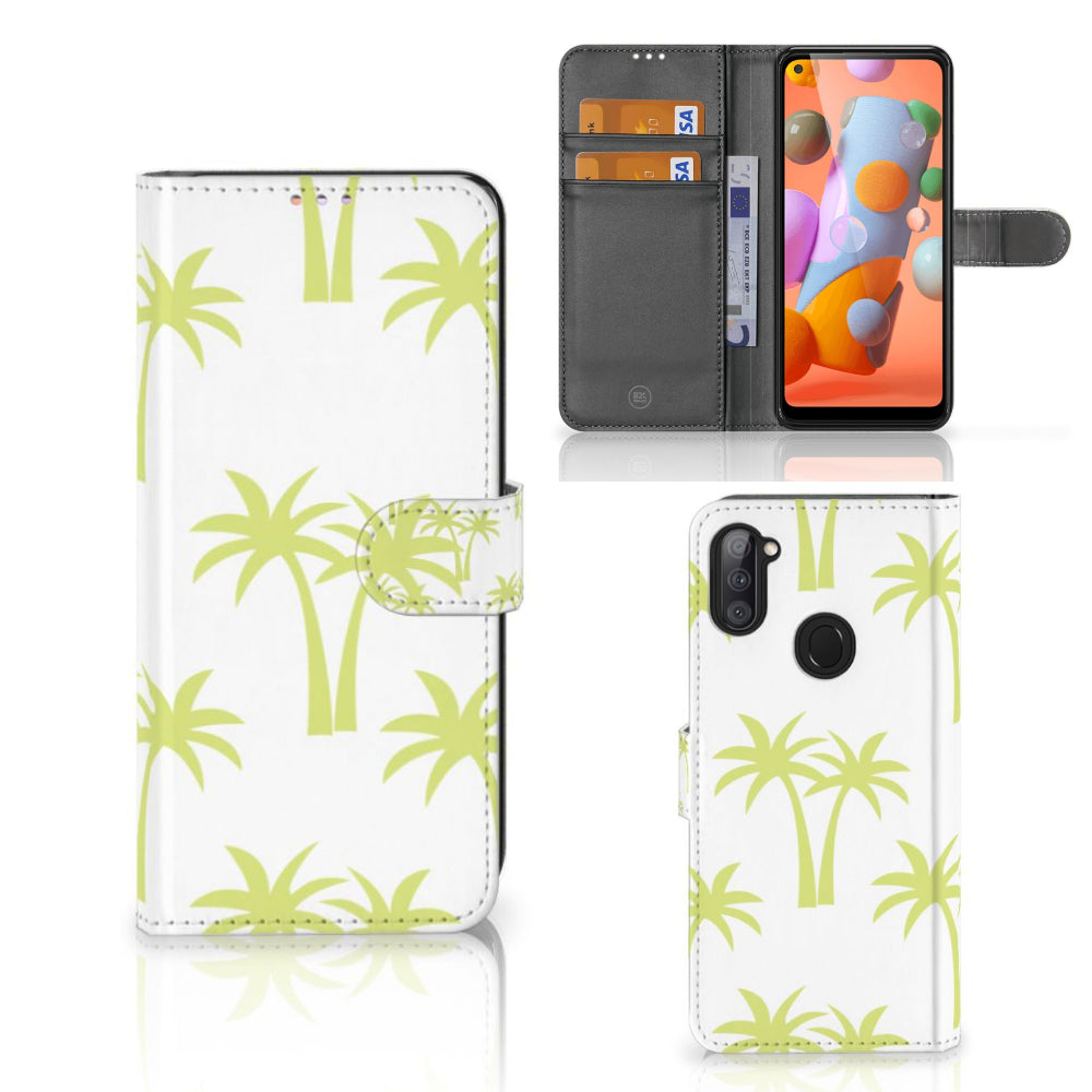 Samsung Galaxy M11 | A11 Hoesje Palmtrees