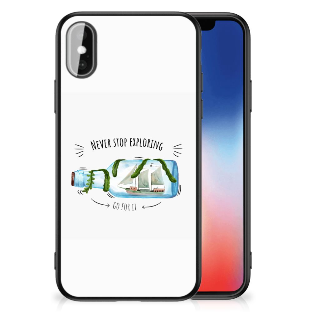 iPhone X | Xs Hoesje Boho Bottle