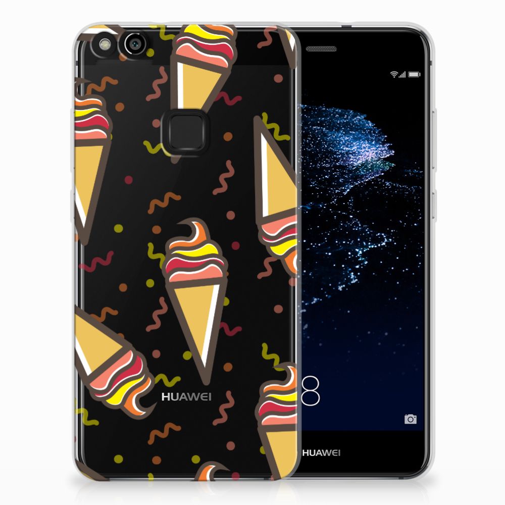 Huawei P10 Lite Siliconen Case Icecream