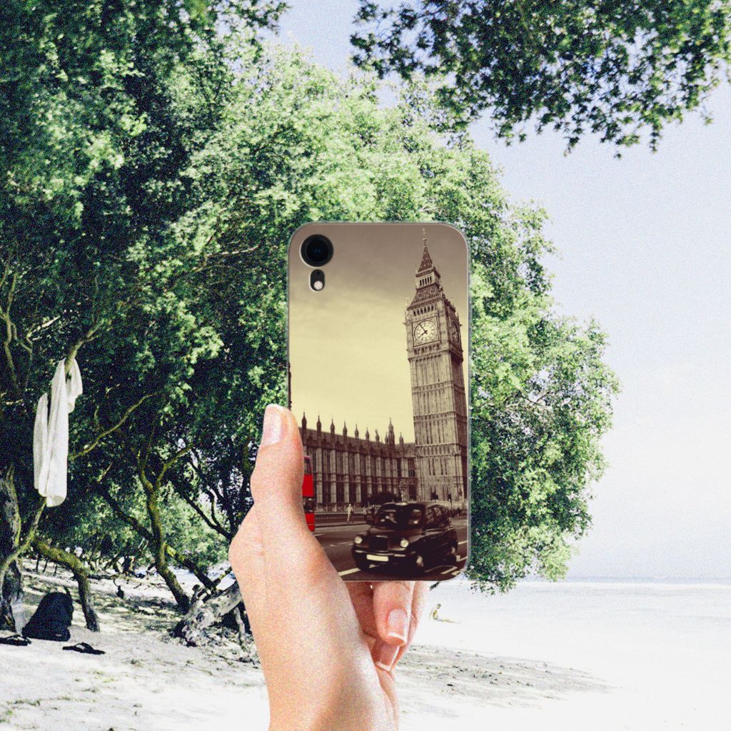 Apple iPhone Xr Siliconen Back Cover Londen