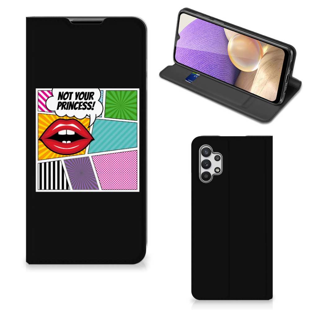 Samsung Galaxy A32 5G Hippe Standcase Popart Princess - B2C Telecom