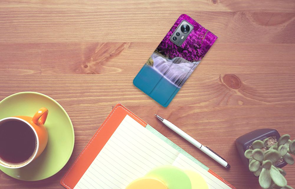 Xiaomi 12 | 12X Book Cover Waterval - B2C Telecom