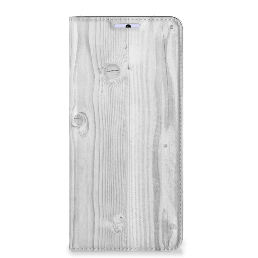 Xiaomi 11T | Xiaomi 11T Pro Book Wallet Case White Wood - B2C Telecom