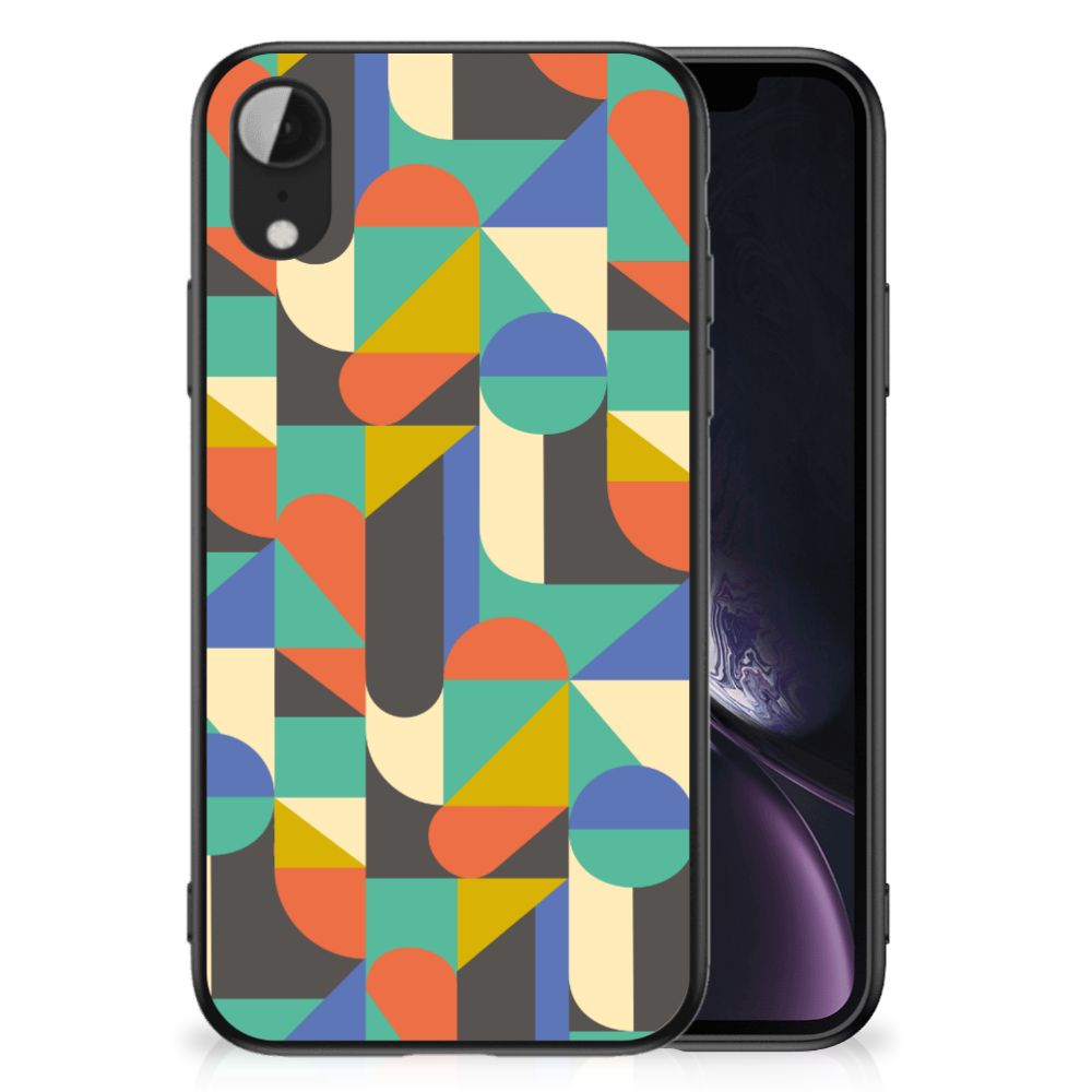 Apple iPhone XR Back Case Funky Retro
