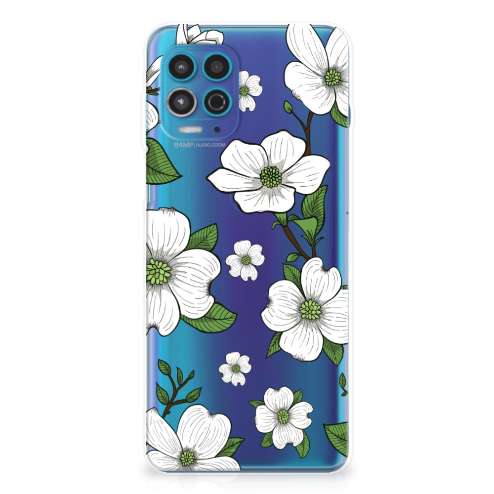 Motorola Moto G100 TPU Case Dogwood Flowers B2C Telecom