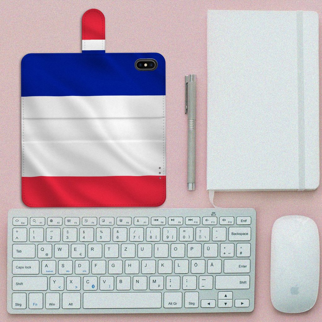 Apple iPhone Xs Max Bookstyle Case Frankrijk