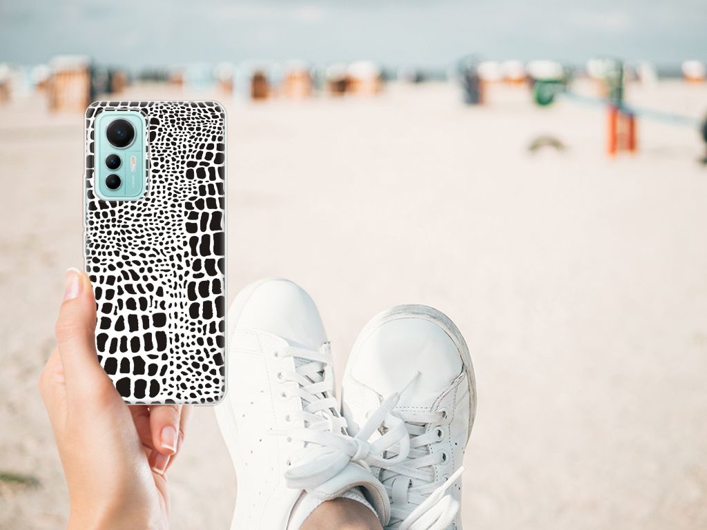 Xiaomi 12 Lite TPU Hoesje Slangenprint
