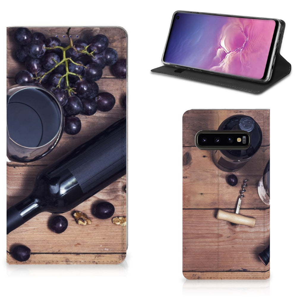 Samsung Galaxy S10 Flip Style Cover Wijn