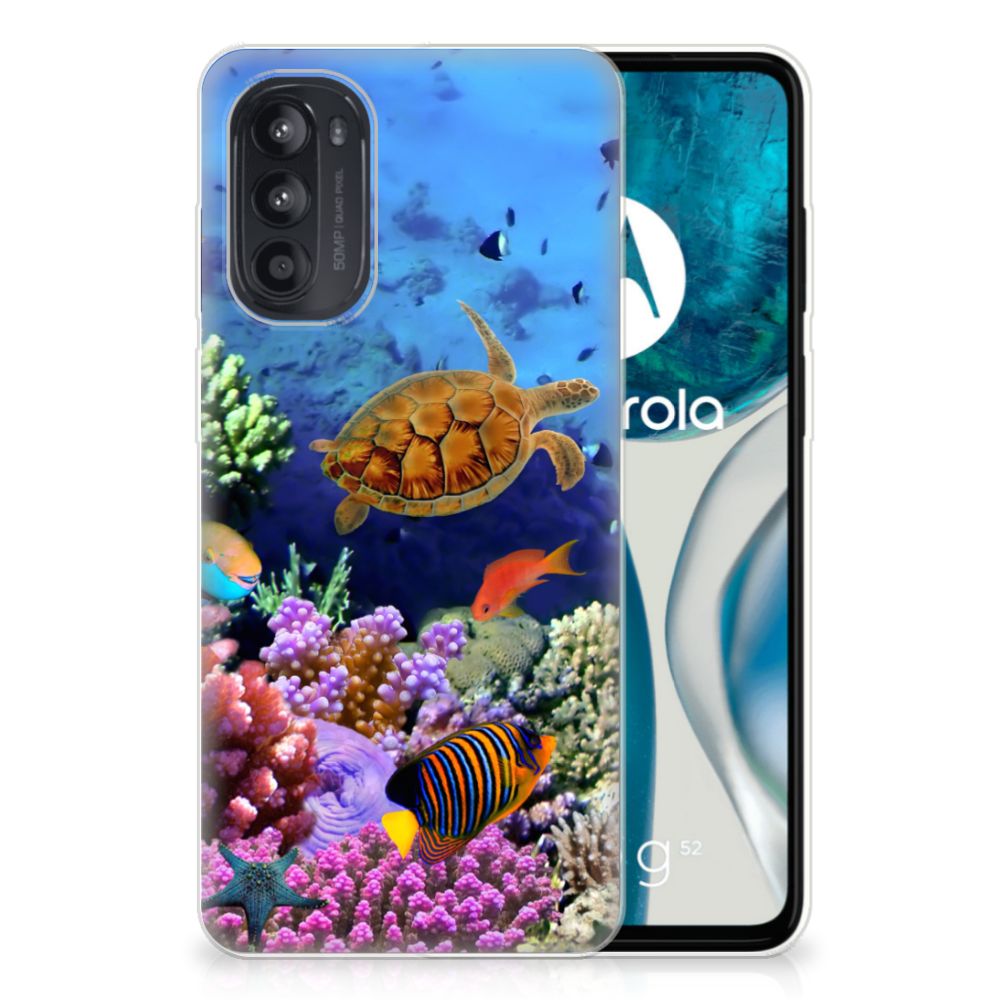 Motorola Moto G52/G82 TPU Hoesje Vissen B2C Telecom