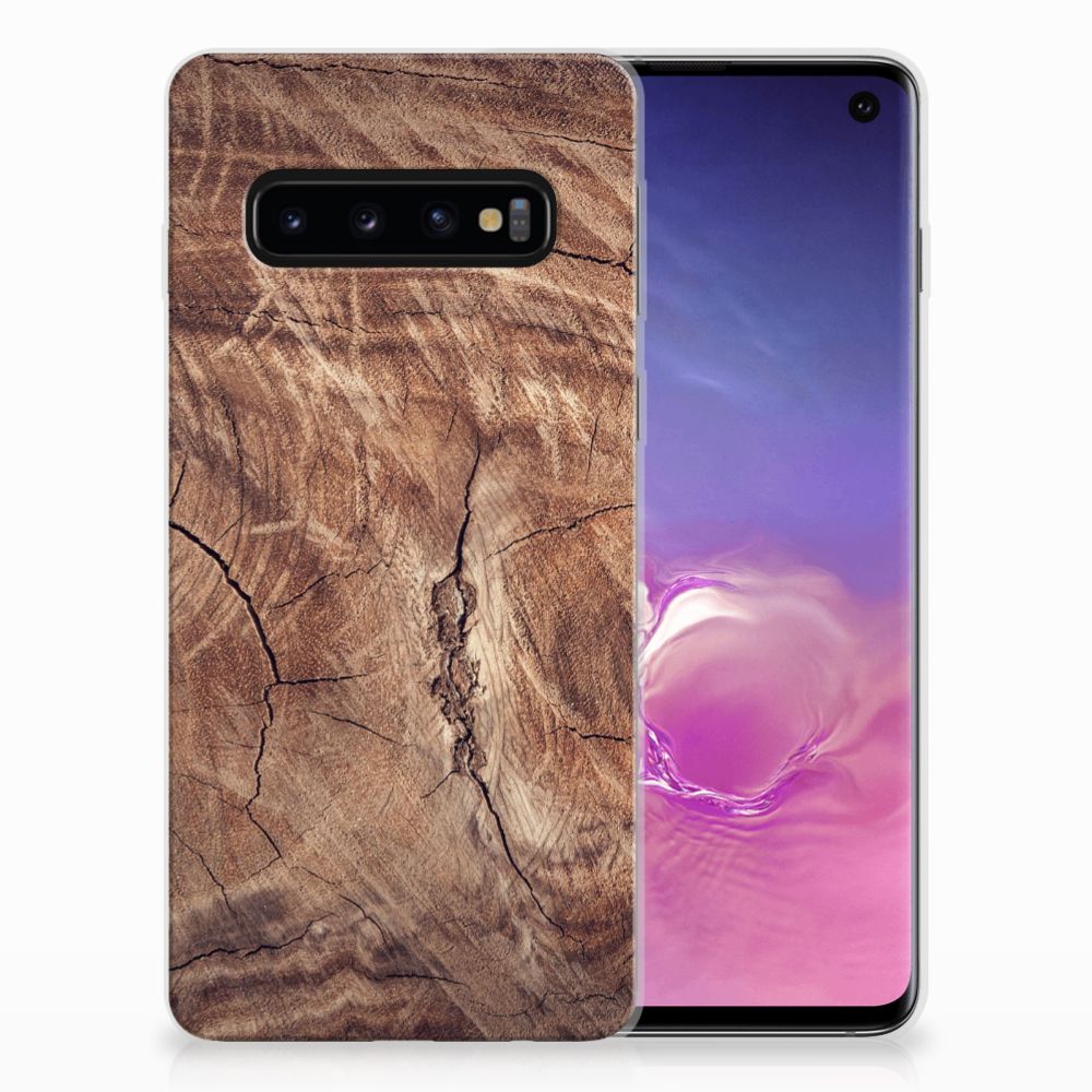 Samsung Galaxy S10 Bumper Hoesje Tree Trunk