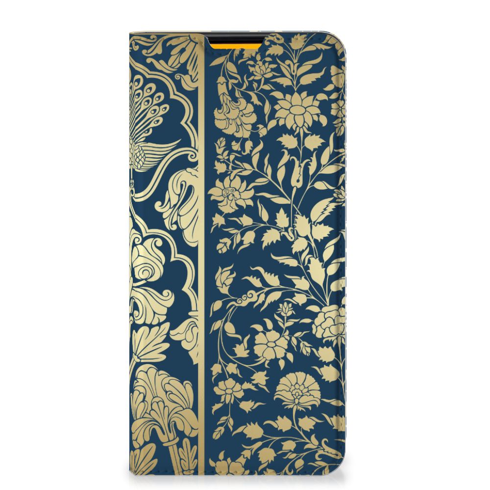 Samsung Galaxy M52 Smart Cover Beige Flowers - B2C Telecom