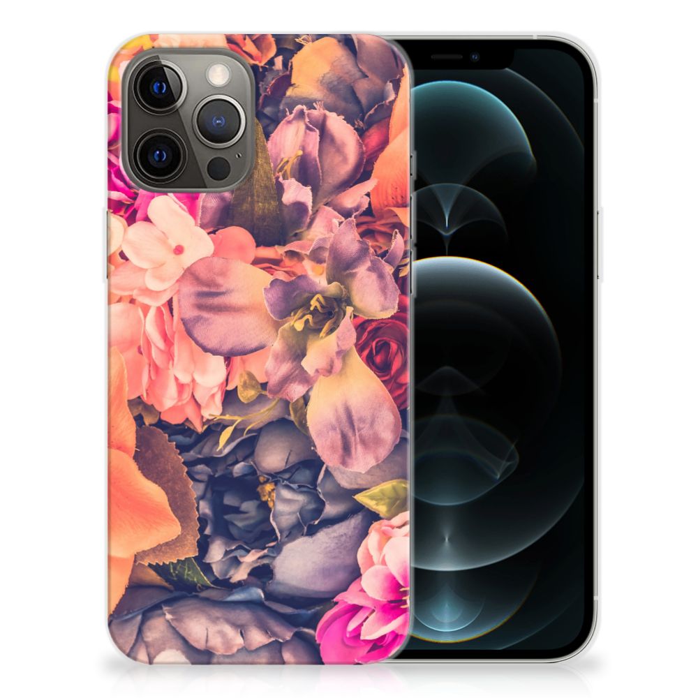 iPhone 12 Pro Max TPU Case Bosje Bloemen B2C Telecom