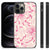 iPhone 12 Pro Max Skin Case Pink Flowers B2C Telecom