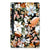 Siliconen Hoesje voor Samsung Galaxy Tab S7 Plus | S8 Plus Dark Flowers - B2C Telecom