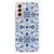 Samsung Galaxy S21 FE Case Flower Blue