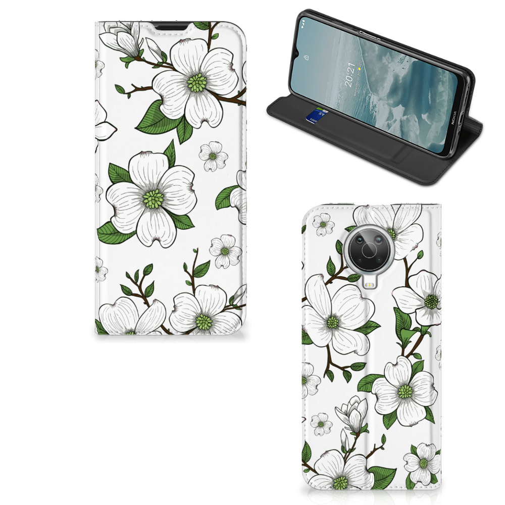 Nokia G10 | G20 Smart Cover Dogwood Flowers - B2C Telecom