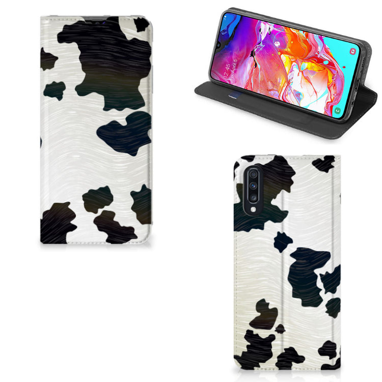 Samsung Galaxy A70 Hoesje maken Koeienvlekken