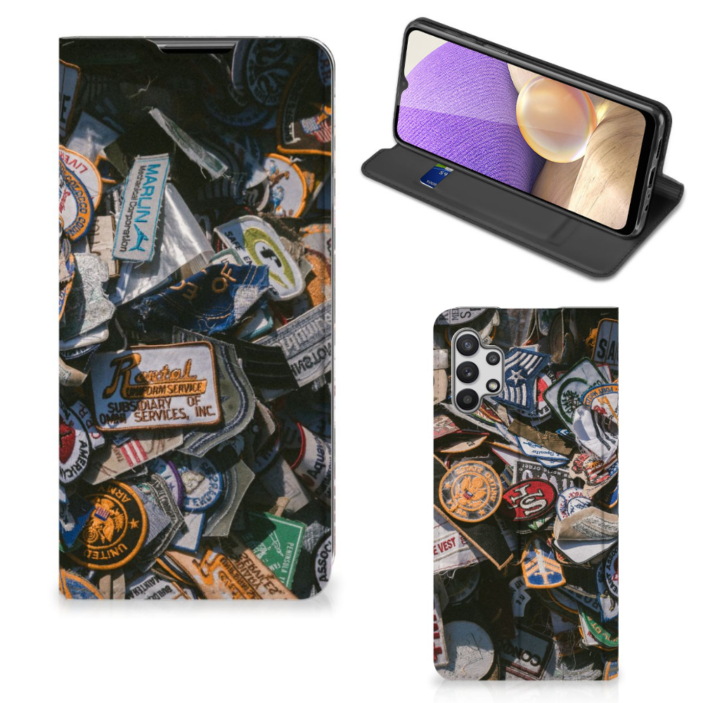 Samsung Galaxy A32 5G Stand Case Badges - B2C Telecom