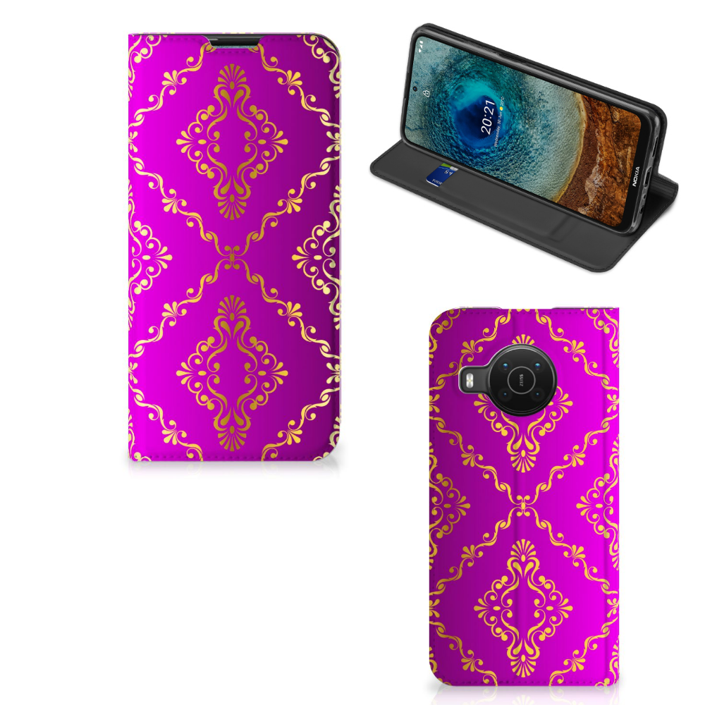 Telefoon Hoesje Nokia X20 | X10 Barok Roze - B2C Telecom