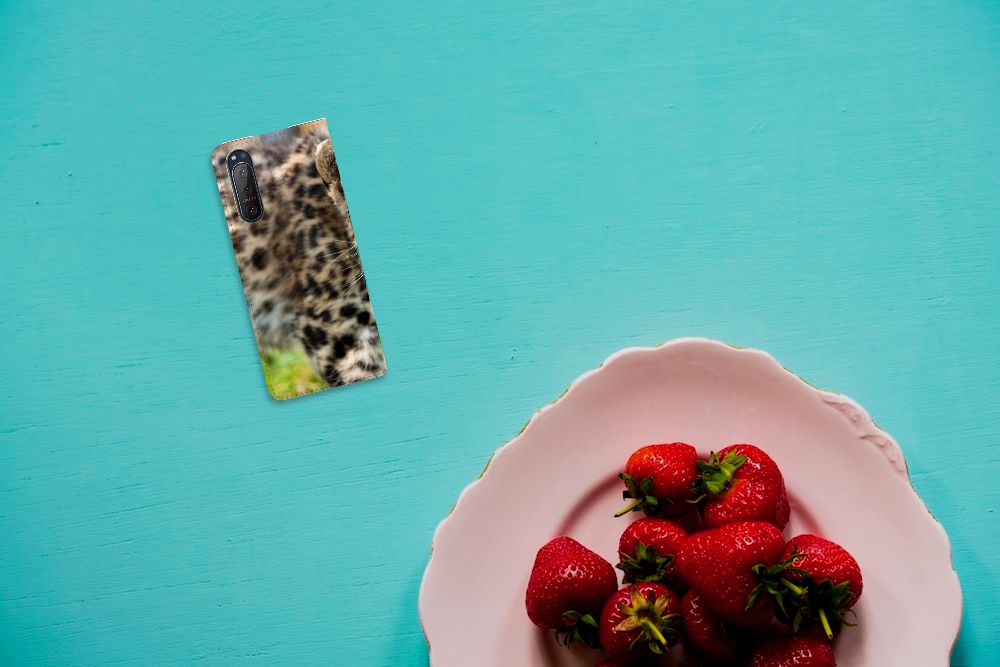 Sony Xperia 5 II Hoesje maken Baby Luipaard - B2C Telecom