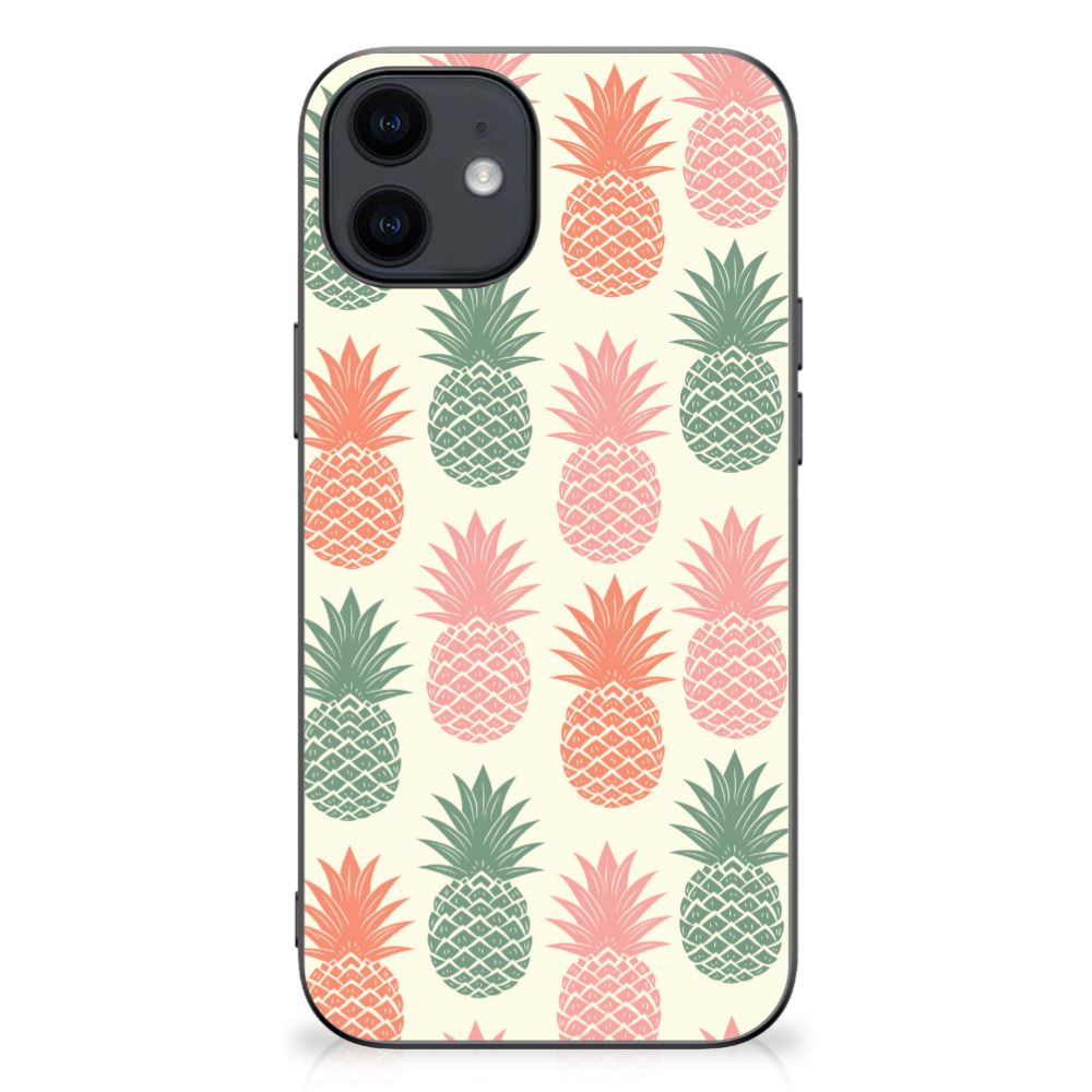 iPhone 12 Pro | 12 (6.1") Silicone Case Ananas