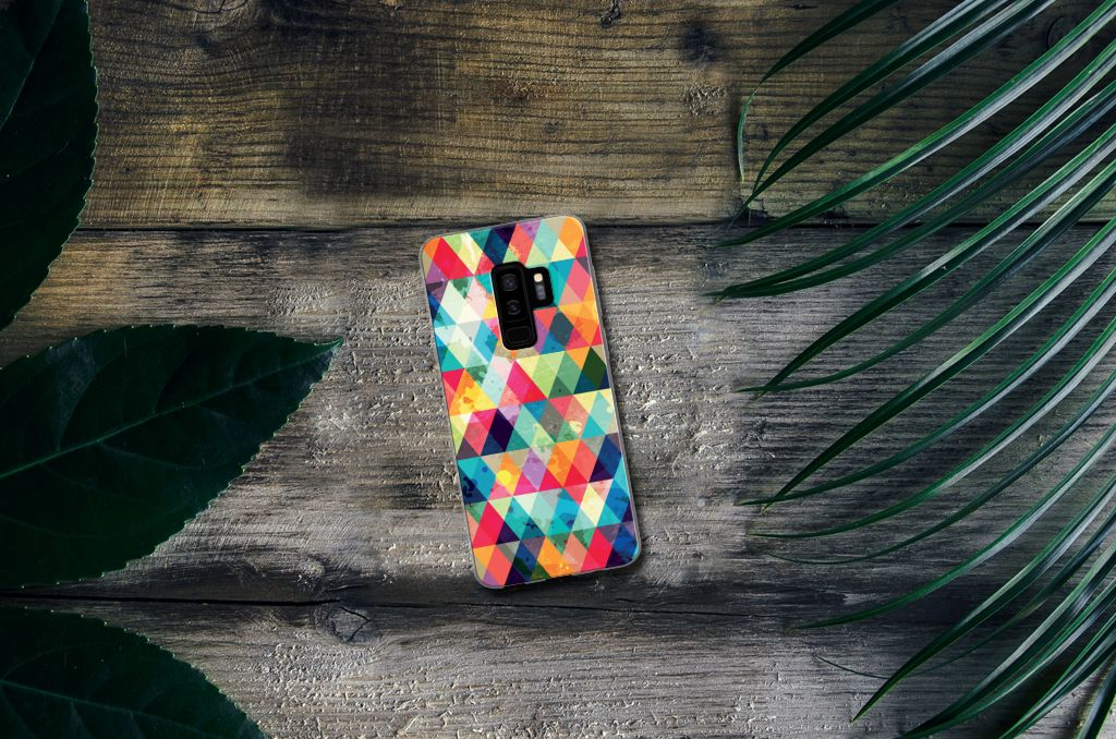Samsung Galaxy S9 Plus TPU bumper Geruit