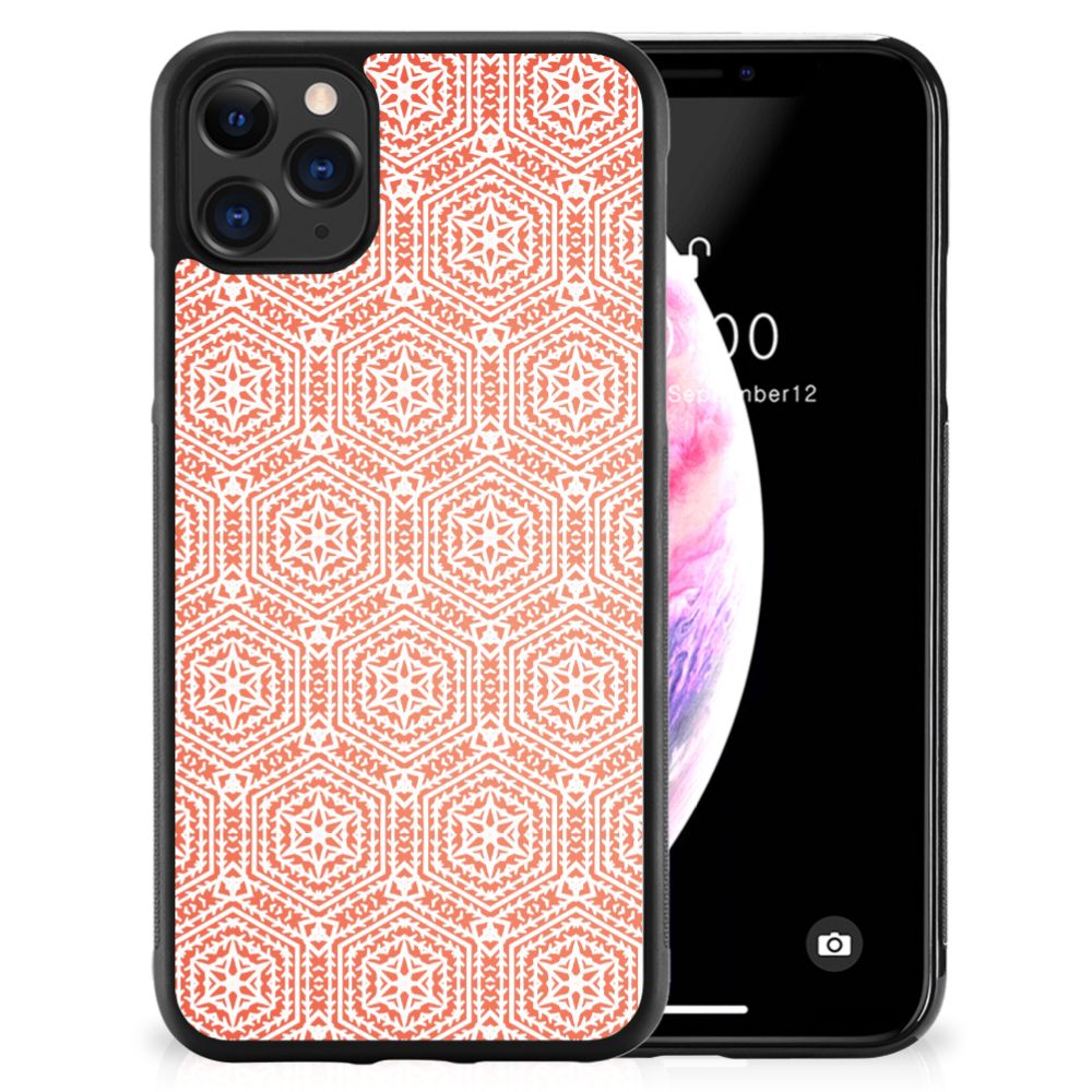 Apple iPhone 11 Pro Max Bumper Case Pattern Orange B2C Telecom