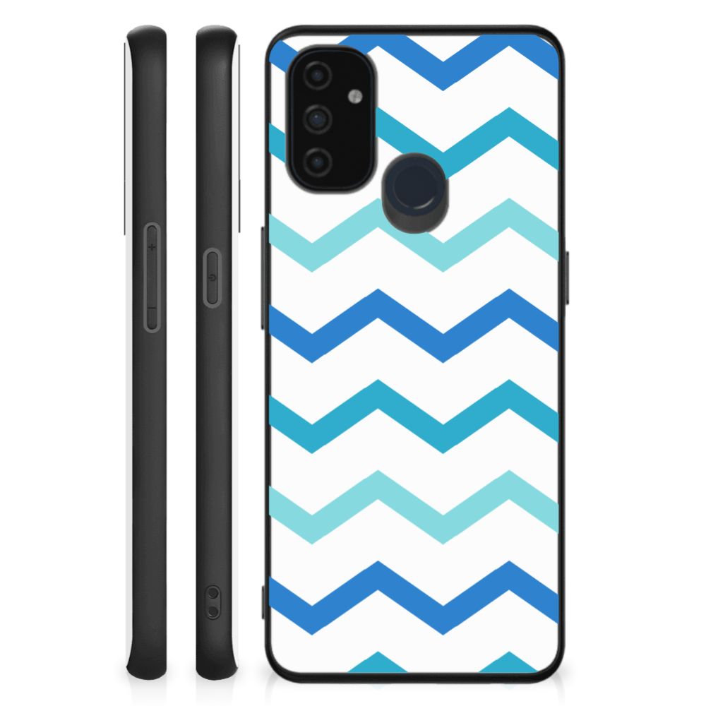 OnePlus Nord N100 Back Case Zigzag Blauw B2C Telecom