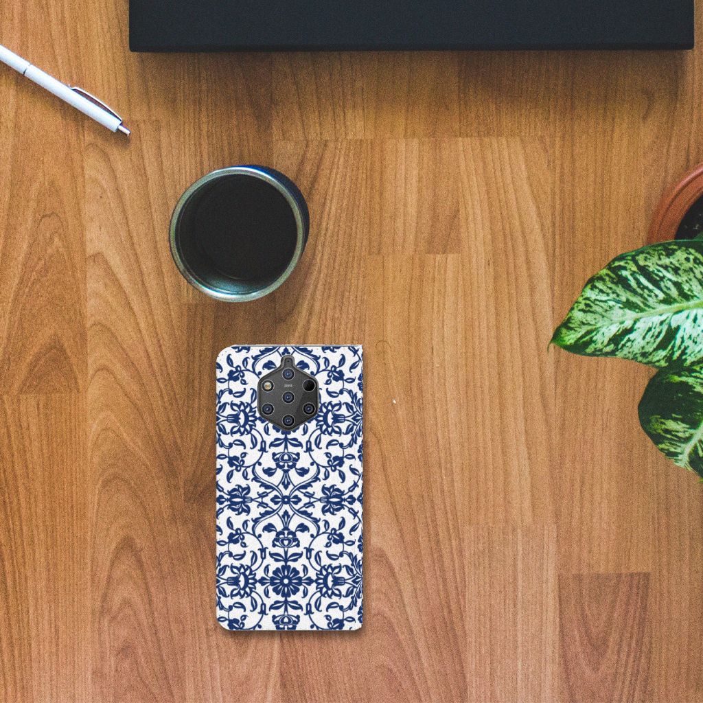 Nokia 9 PureView Smart Cover Flower Blue