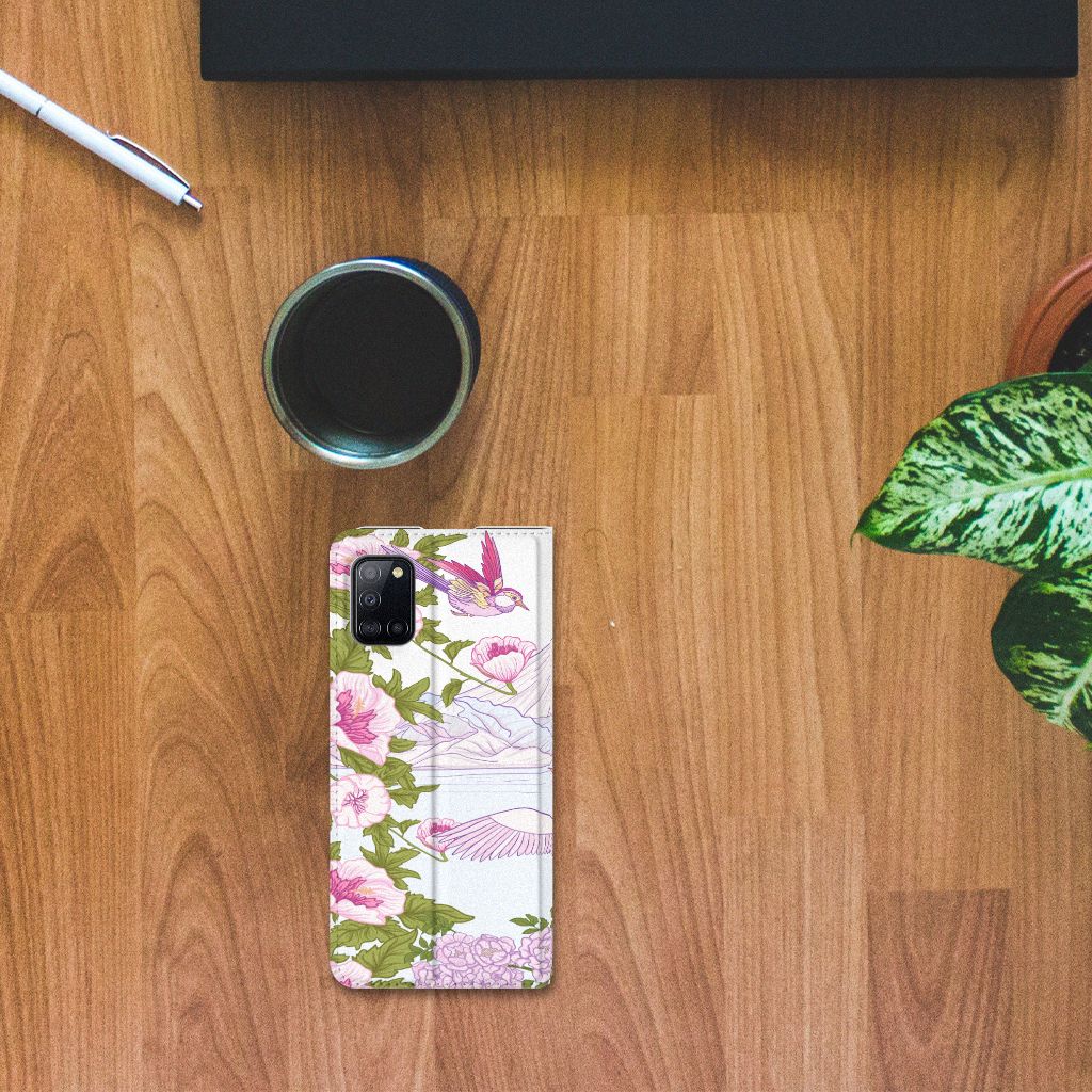 Samsung Galaxy A31 Hoesje maken Bird Standing