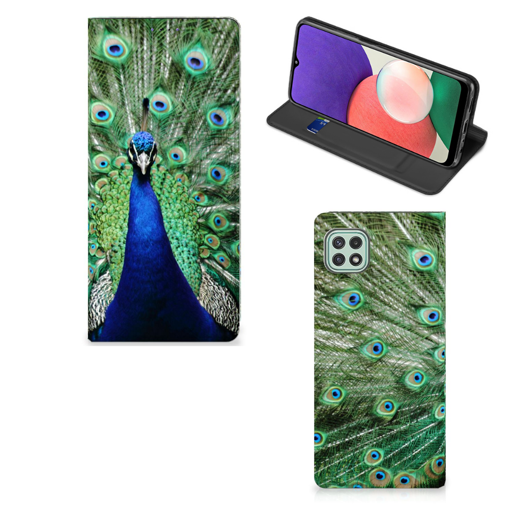 Samsung Galaxy A22 5G Hoesje maken Pauw