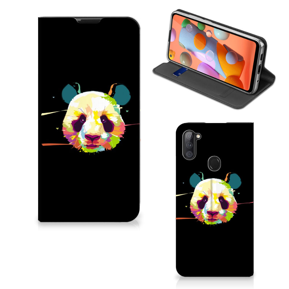 Samsung Galaxy M11 | A11 Magnet Case Panda Color