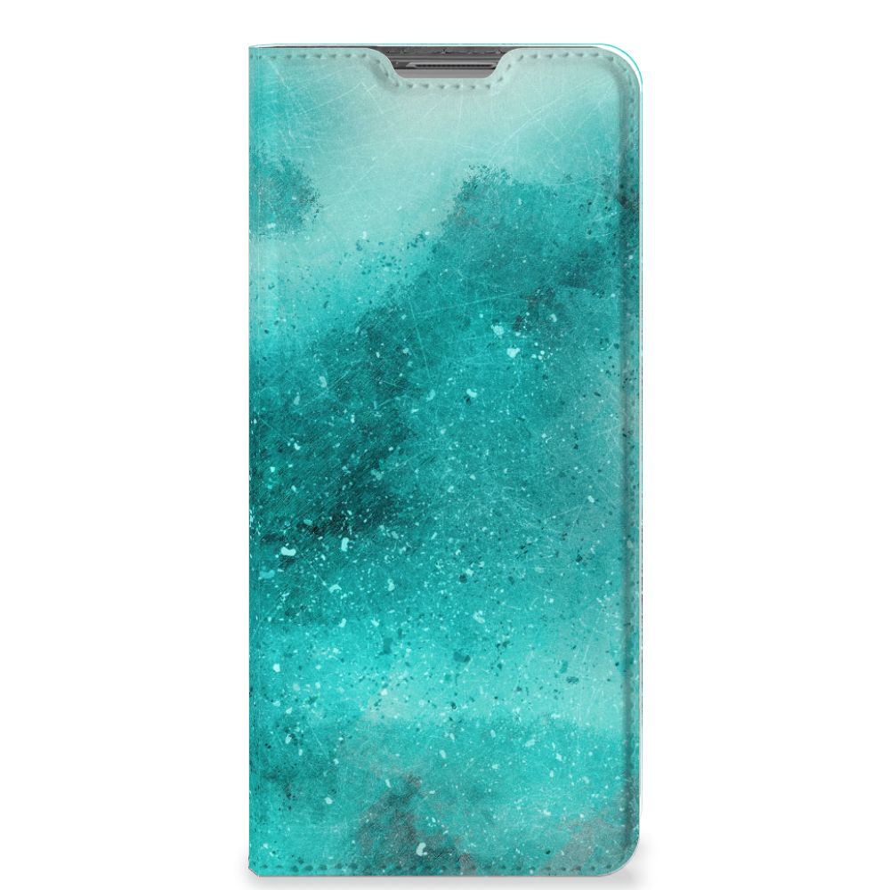Bookcase OPPO Find X5 Painting Blue - B2C Telecom