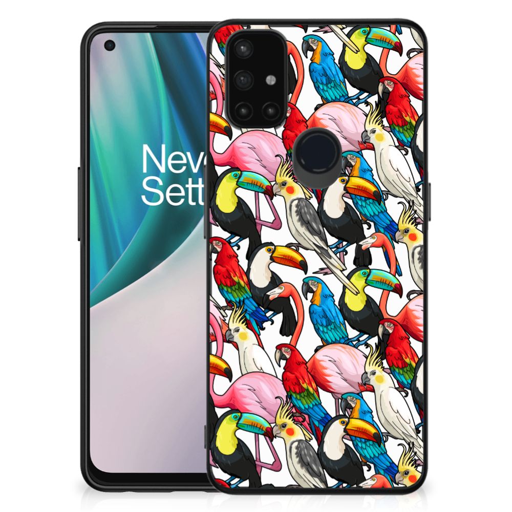 OnePlus Nord N10 5G Dierenprint Telefoonhoesje Birds B2C Telecom