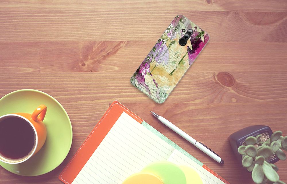 Hoesje maken Huawei Mate 20 Lite Letter Painting
