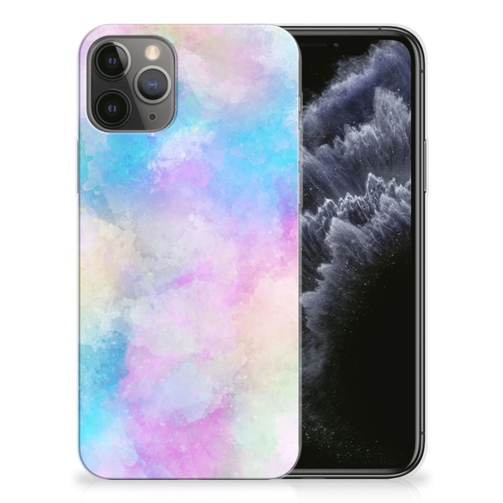 Hoesje maken Apple iPhone 11 Pro Watercolor Light