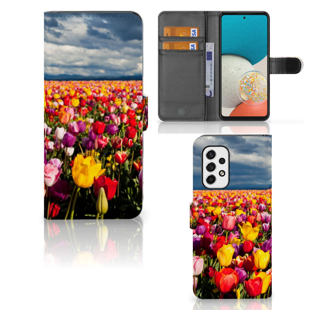 Samsung Galaxy A53 Hoesje Tulpen