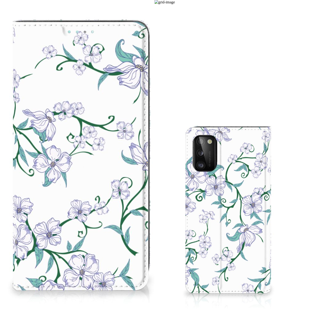 Samsung Galaxy A41 Uniek Smart Cover Blossom White - B2C Telecom