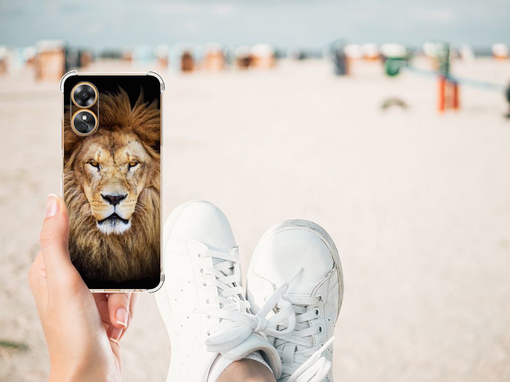 OPPO A17 Case Anti-shock Leeuw B2C Telecom